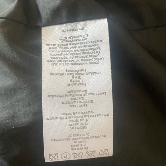 J Lindberg Black Winter Parka - Picture 6 of 7